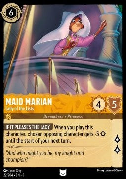 Maid Marian - Lady of the Lists - Shimmering Skies (Uncommon) [22]
