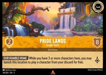 Pride Lands - Jungle Oasis - Shimmering Skies (Rare) [34]