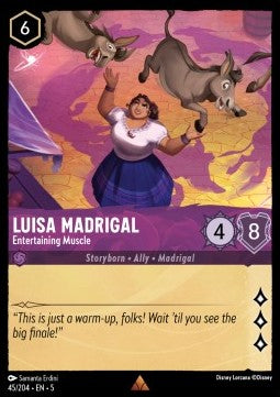 Luisa Madrigal - Entertaining Muscle - Shimmering Skies (Rare) [45]