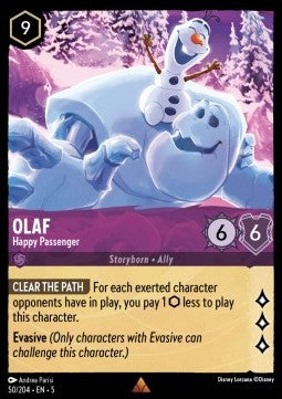 Olaf - Happy Passenger (V.1) - Shimmering Skies (Rare) [50]