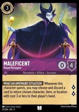 Maleficent - Vexed Partygoer - Shimmering Skies (Uncommon) [51]