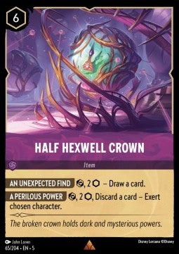 Half Hexwell Crown (V.1) - Shimmering Skies (Rare) [65]