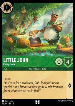 Little John - Camp Cook - Shimmering Skies (Uncommon) [71]