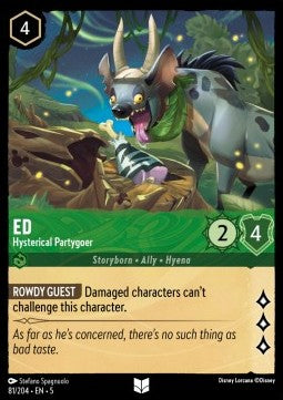 Ed - Hysterical Partygoer - Shimmering Skies (Uncommon) [81]