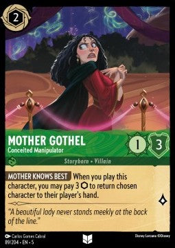 Mother Gothel - Conceited Manipulator - Shimmering Skies (Uncommon) [89]