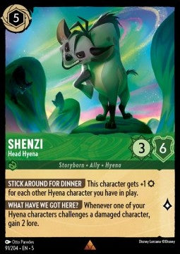 Shenzi - Head Hyena - Shimmering Skies (Rare) [91]
