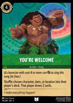 You're Welcome (V.1) - Shimmering Skies (Uncommon) [96]