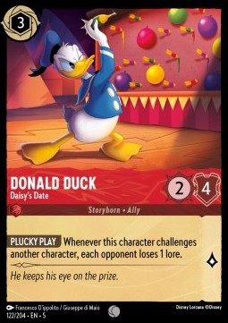 Donald Duck - Daisy's Date - Shimmering Skies (Common) [122]