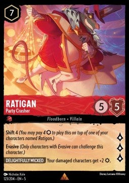 Ratigan - Party Crasher - Shimmering Skies (Rare) [123]