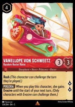 Vanellope von Schweetz - Random Roster Racer - Shimmering Skies (Rare) [124]