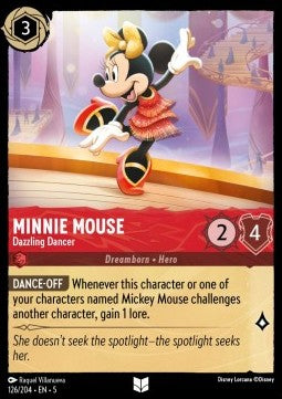 Minnie Mouse - Dazzling Dancer - Shimmering Skies (Uncommon) [126]