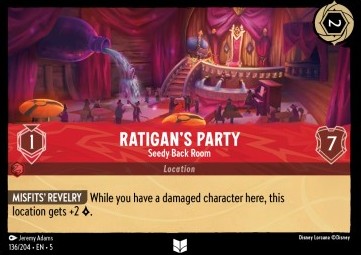 Ratigan's Party - Seedy Back Room - Shimmering Skies (Uncommon) [136]