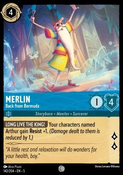 Merlin - Back from Bermuda - Shimmering Skies (Common) [142]