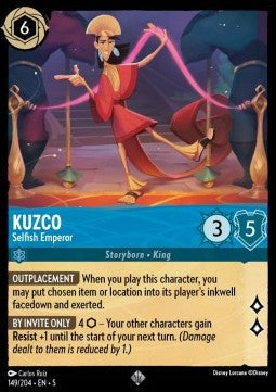 Kuzco - Selfish Emperor - Shimmering Skies (Super Rare) [149]