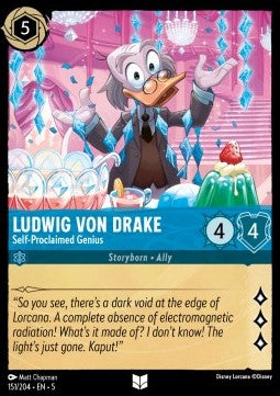 Ludwig von Drake - Self‐Proclaimed Genius - Shimmering Skies (Uncommon) [151]