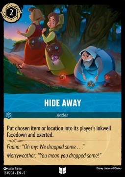 Hide Away - Shimmering Skies (Uncommon) [163]