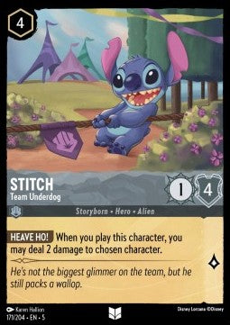 Stitch - Team Underdog - Shimmering Skies (Uncommon) [171]