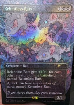 Relentless Rats (V.2) - Secret Lair Drop Series (Rare) [SLD-754]