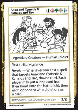 Anax and Cymede & Kynaios and Tiro - Mystery Booster 2: Playtest Cards (Special)