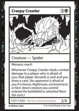 Creepy Crawler - Mystery Booster 2: Playtest Cards (Special)