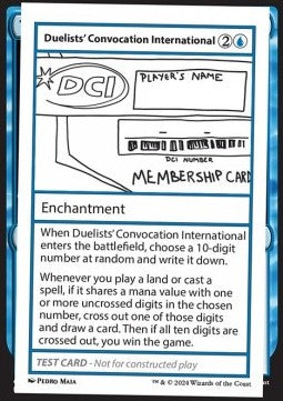 Duelists' Convocation International - Mystery Booster 2: Playtest Cards (Special)