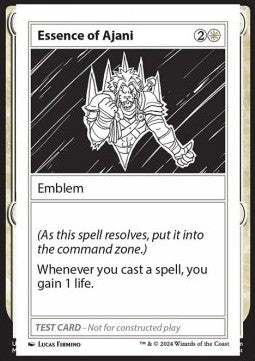 Essence of Ajani - Mystery Booster 2: Playtest Cards (Special)