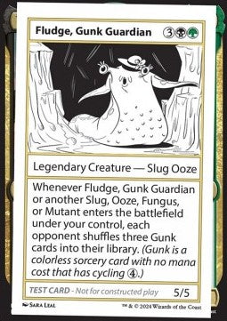 Fludge, Gunk Guardian - Mystery Booster 2: Playtest Cards (Special)