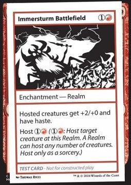 Immersturm Battlefield - Mystery Booster 2: Playtest Cards (Special)