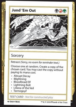 Jund 'Em Out - Mystery Booster 2: Playtest Cards (Special)