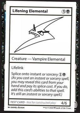 Lifening Elemental - Mystery Booster 2: Playtest Cards (Special)