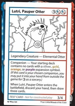 Lutri, Pauper Otter - Mystery Booster 2: Playtest Cards (Special)