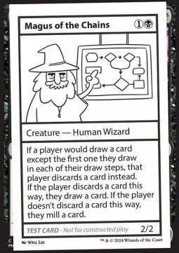Magus of the Chains - Mystery Booster 2: Playtest Cards (Special)