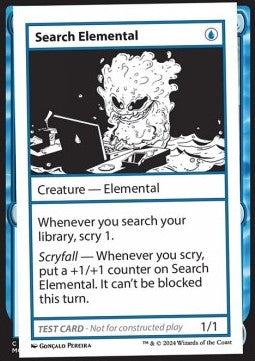 Search Elemental - Mystery Booster 2: Playtest Cards (Special)