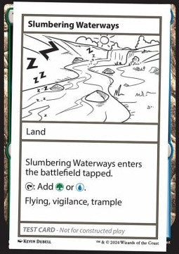 Slumbering Waterways - Mystery Booster 2: Playtest Cards (Special)