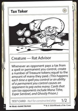 Tax Taker - Mystery Booster 2: Playtest Cards (Special)