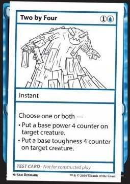 Two by Four - Mystery Booster 2: Playtest Cards (Special)