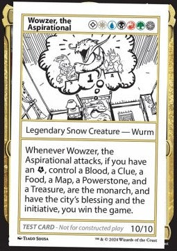 Wowzer, the Aspirational - Mystery Booster 2: Playtest Cards (Special)