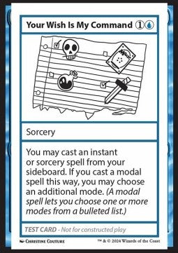 Your Wish is My Command - Mystery Booster 2: Playtest Cards (Special)