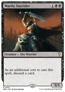 Mardu Outrider - Mystery Booster 2 (Rare) [MB2-1]