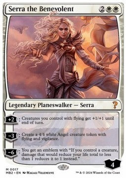 Serra the Benevolent - Mystery Booster 2 (Mythic) [MB2-17]