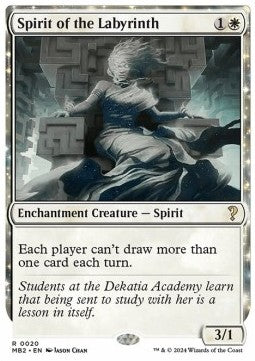 Spirit of the Labyrinth - Mystery Booster 2 (Rare) [MB2-20]
