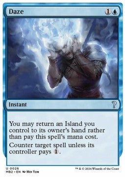 Daze - Mystery Booster 2 (Uncommon) [MB2-26]