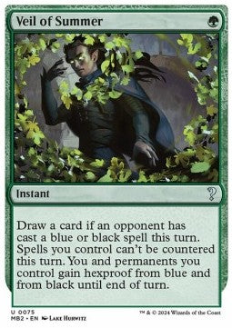 Veil of Summer - Mystery Booster 2 (Uncommon) [MB2-75]