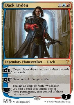 Dack Fayden - Mystery Booster 2 (Mythic) [MB2-80]