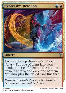 Expressive Iteration - Mystery Booster 2 (Uncommon) [MB2-82]