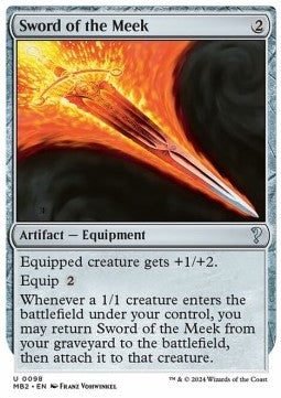 Sword of the Meek - Mystery Booster 2 (Uncommon) [98]