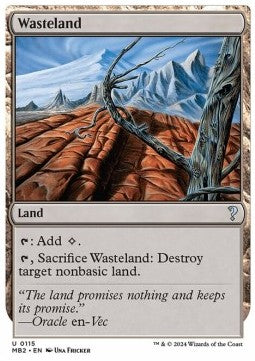 Wasteland - Mystery Booster 2 (Uncommon) [MB2-115]
