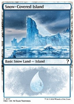 Snow-Covered Island - Mystery Booster 2 (Land) [MB2-117]
