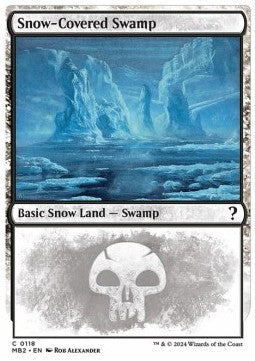 Snow-Covered Swamp - Mystery Booster 2 (Land) [MB2-118]