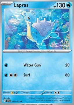 Lapras - Stellar Crown (Uncommon) [031]